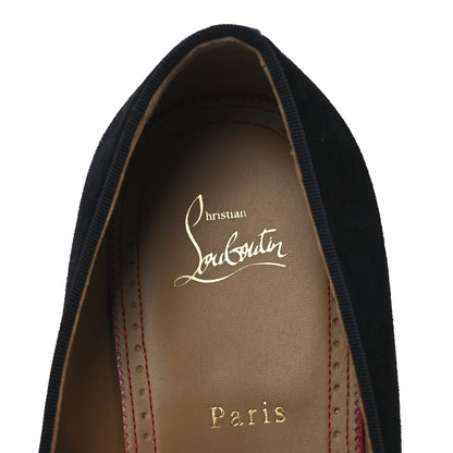 Christian Louboutin Veau Velour Mens Colonnaki Cruise Venetian Flat Loafer 42 Black 9 of 11