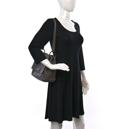 Bottega Veneta Nappa Intrecciato Flap Shoulder Bag Quetsche 2 of 9