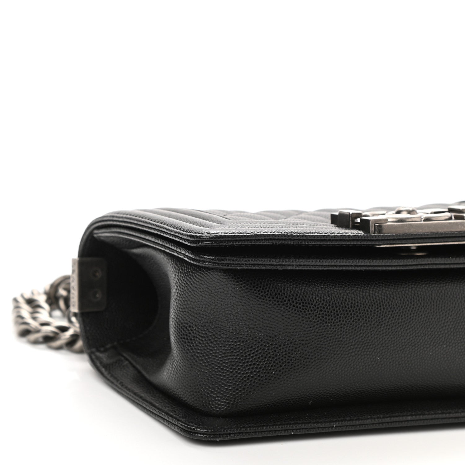 Chanel Caviar Quilted Small Boy Flap Black 9 of 11