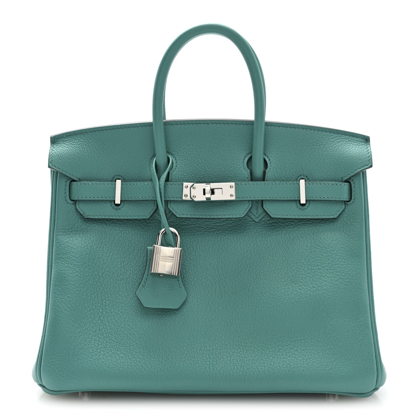 Taurillon Novillo Verso Birkin 25 Vert Verone Rose Lipstick