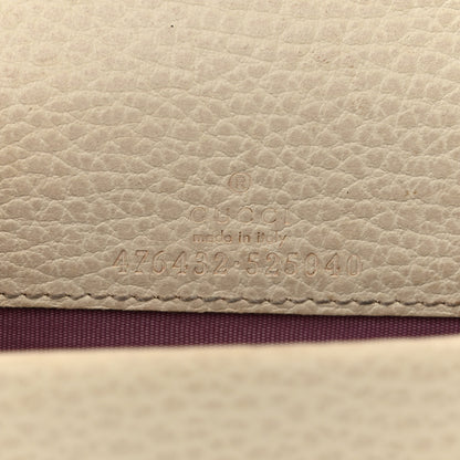 Gucci Dollar Calfskin Crystal Super Mini Dionysus Shoulder Bag Mystic White Black Diamond 6 of 10