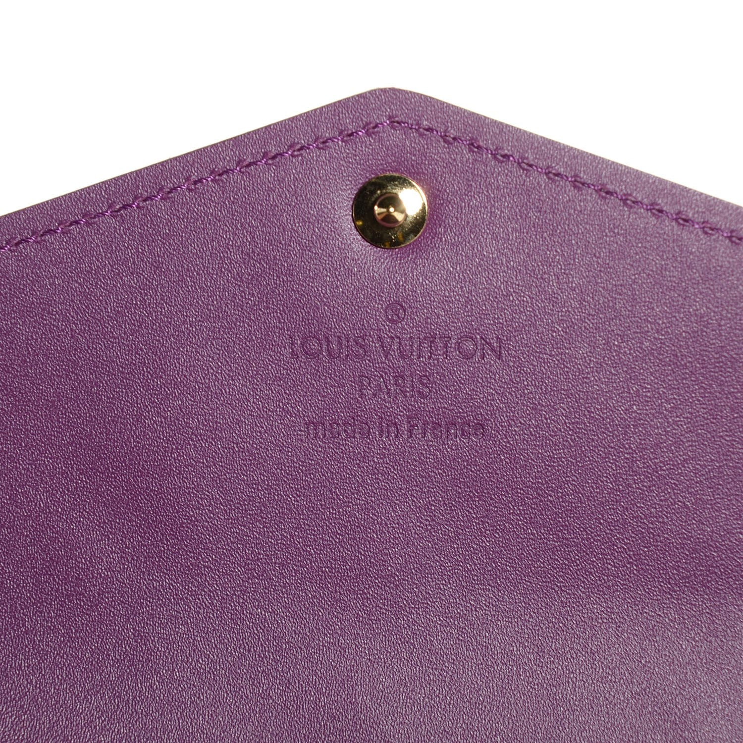 Louis Vuitton Vernis Sarah Wallet NM Amethyste 6 of 7