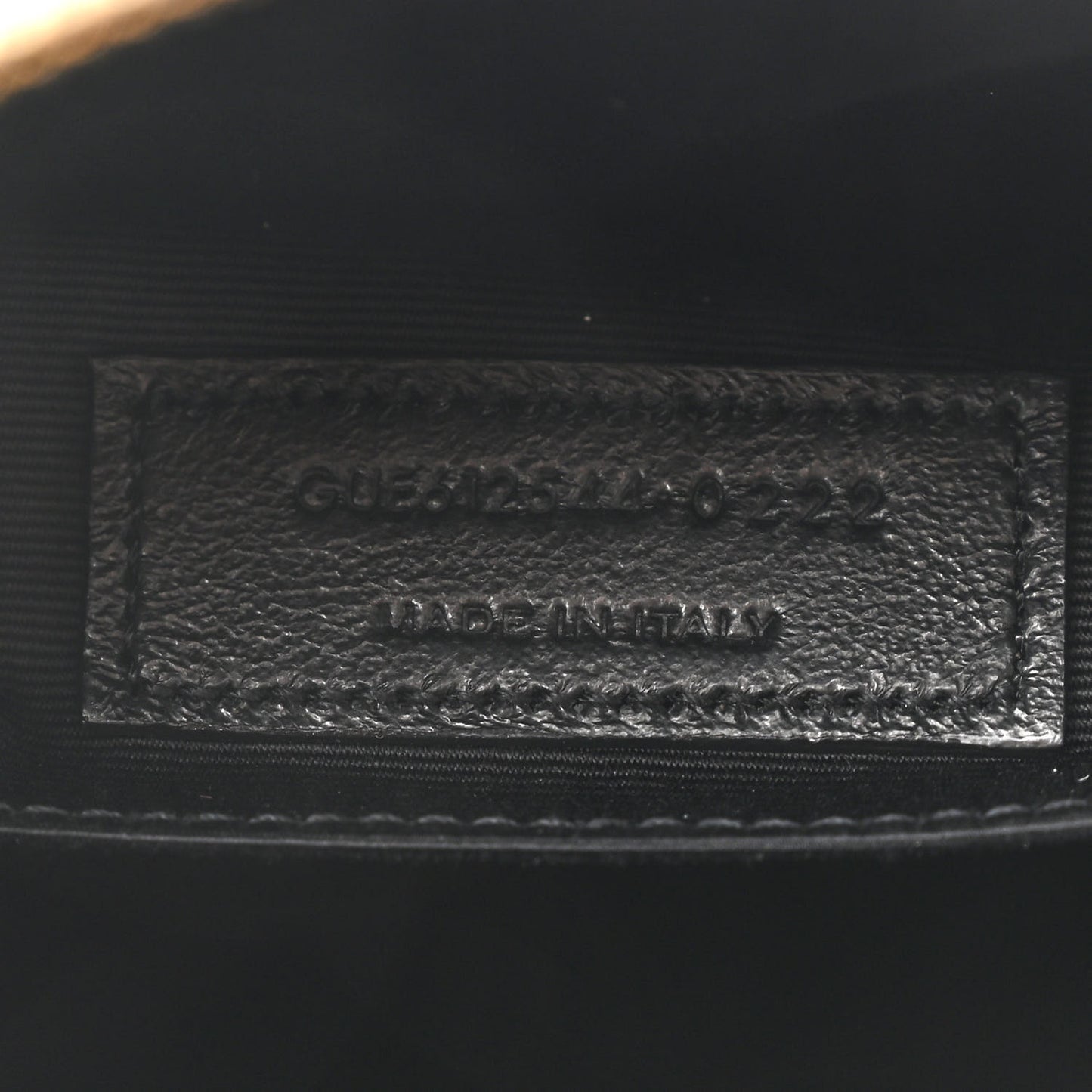 Calfskin Matelasse Monogram Lou Camera Bag Crema Soft