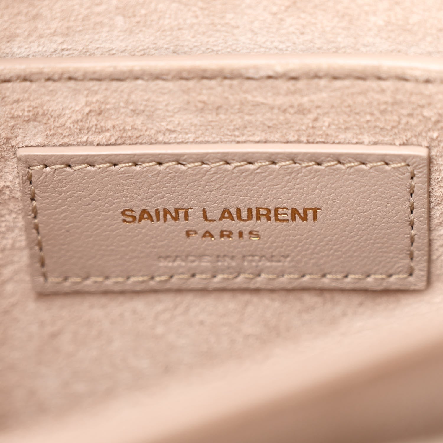 Saint Laurent Calfskin Medium Monogram Sunset Crema Soft 7 of 12