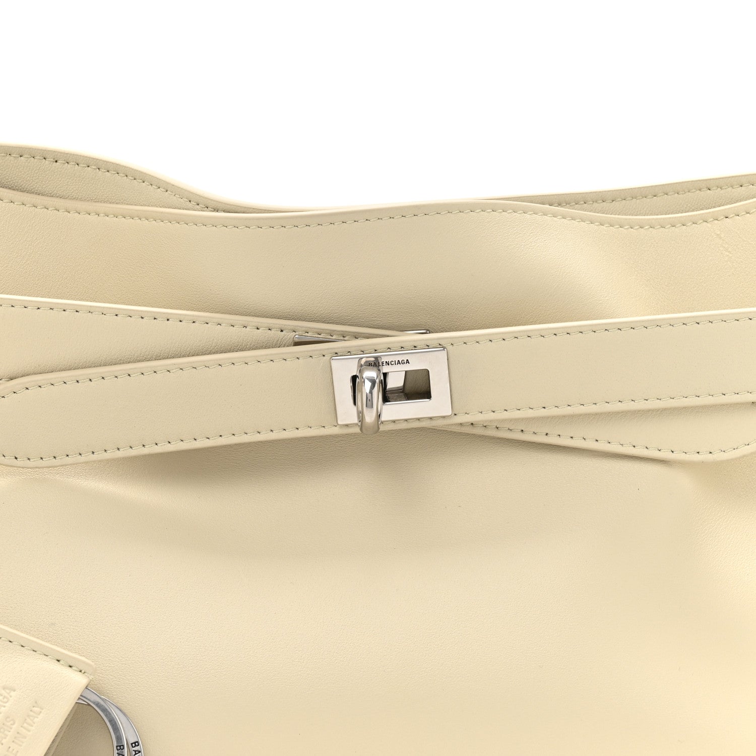 Balenciaga Smooth Calfskin Small Bel Air Shoulder Bag Soya 8 of 12