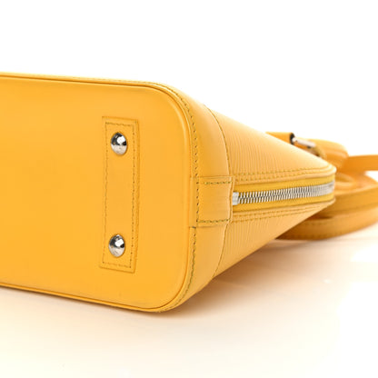 Louis Vuitton Epi Alma BB Citron 10 of 22