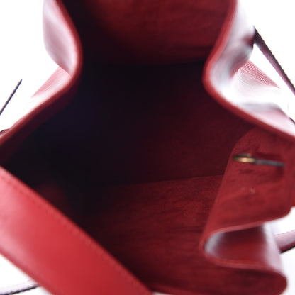 Louis Vuitton Epi Sac D'Epaule Rouge 7 of 10