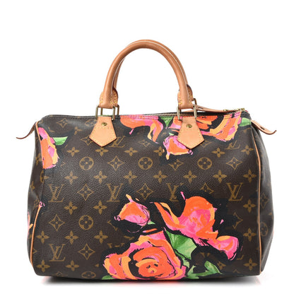 Louis Vuitton Monogram Roses Speedy 30 1 of 8