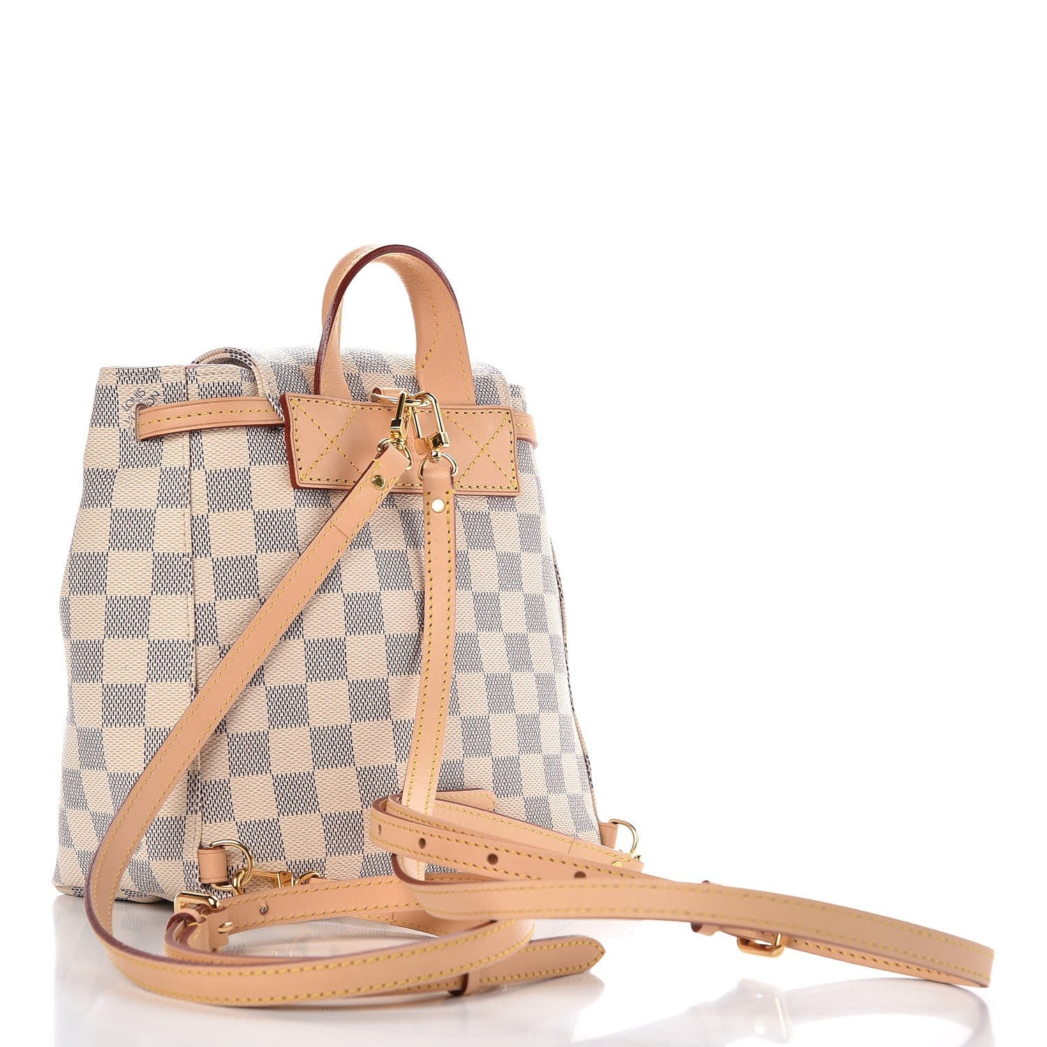 Louis Vuitton Damier Azur Sperone BB Backpack 3 of 6