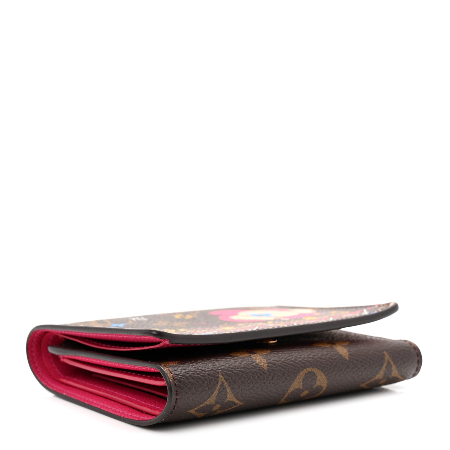 Monogram 2020 Christmas Animation Roller Coaster Victorine Wallet Pivoine