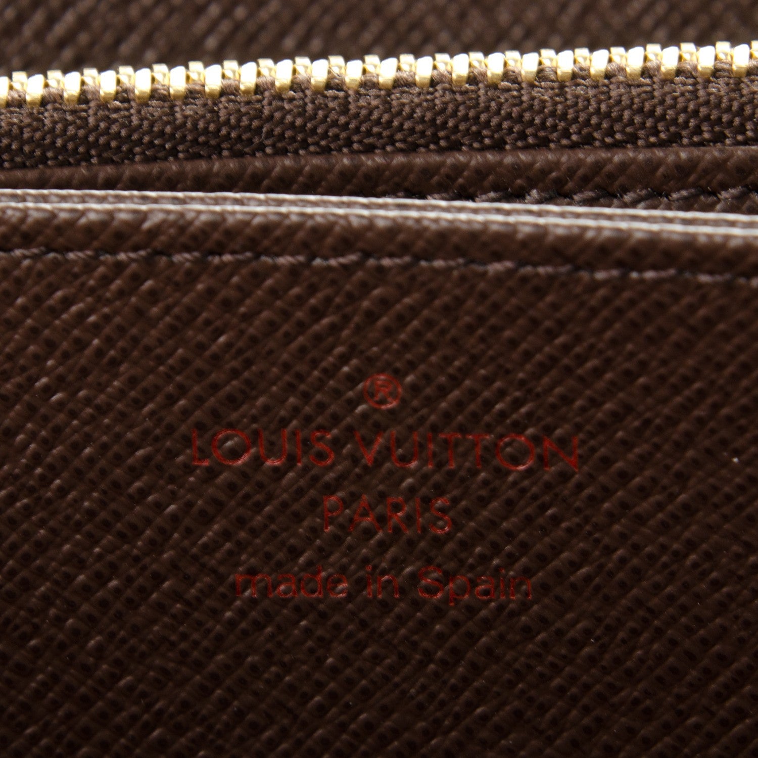 Louis Vuitton Damier Ebene Zippy Wallet 6 of 7