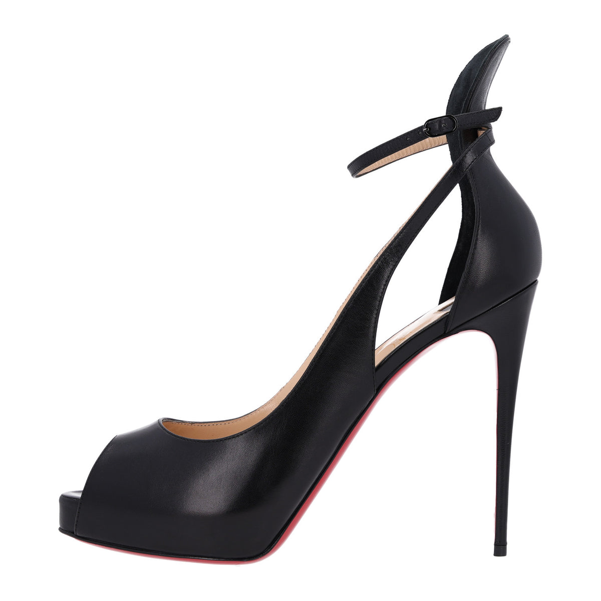 Christian Louboutin Kid Mascaralta 120 Pumps 41 Black 1 of 9