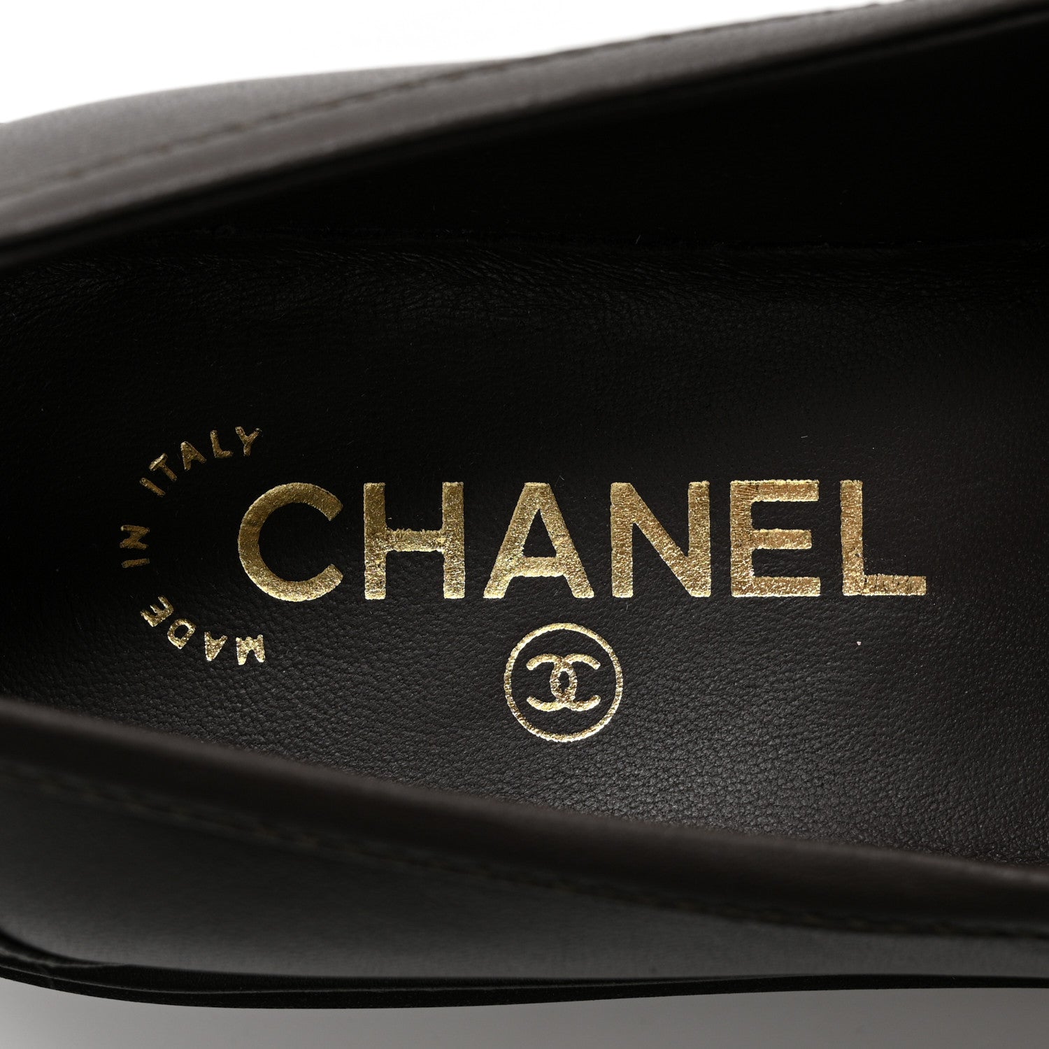 Chanel Lambskin Quilted CC Turnlock Loafers 39 Dark Brown 6 of 9