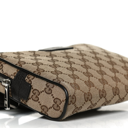 Gucci Monogram Belt Bag Dark Brown 9 of 13