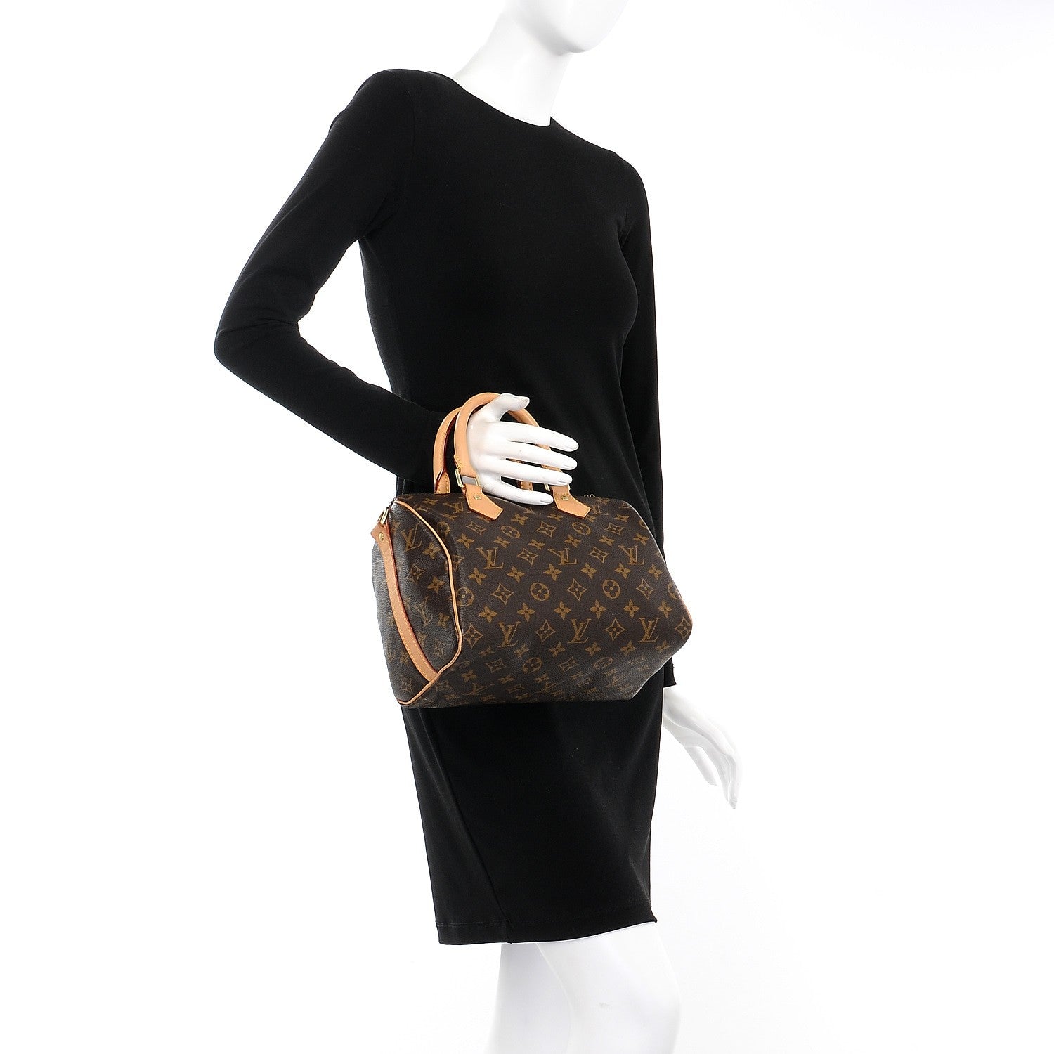 Louis Vuitton Monogram Speedy Bandouliere 25 3 of 8