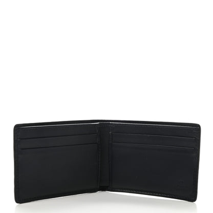 Gucci Guccissima Bi-Fold Wallet Black 5 of 6