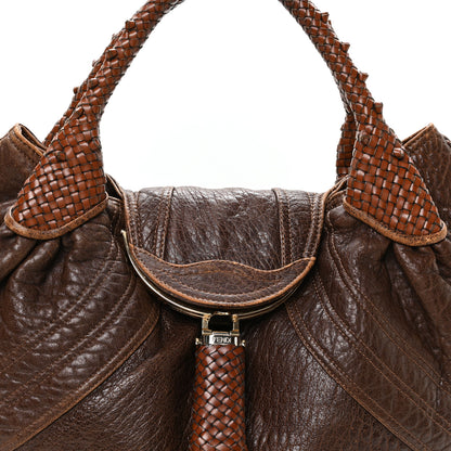 Fendi Nappa Nuvolata Spy Cognac 9 of 12
