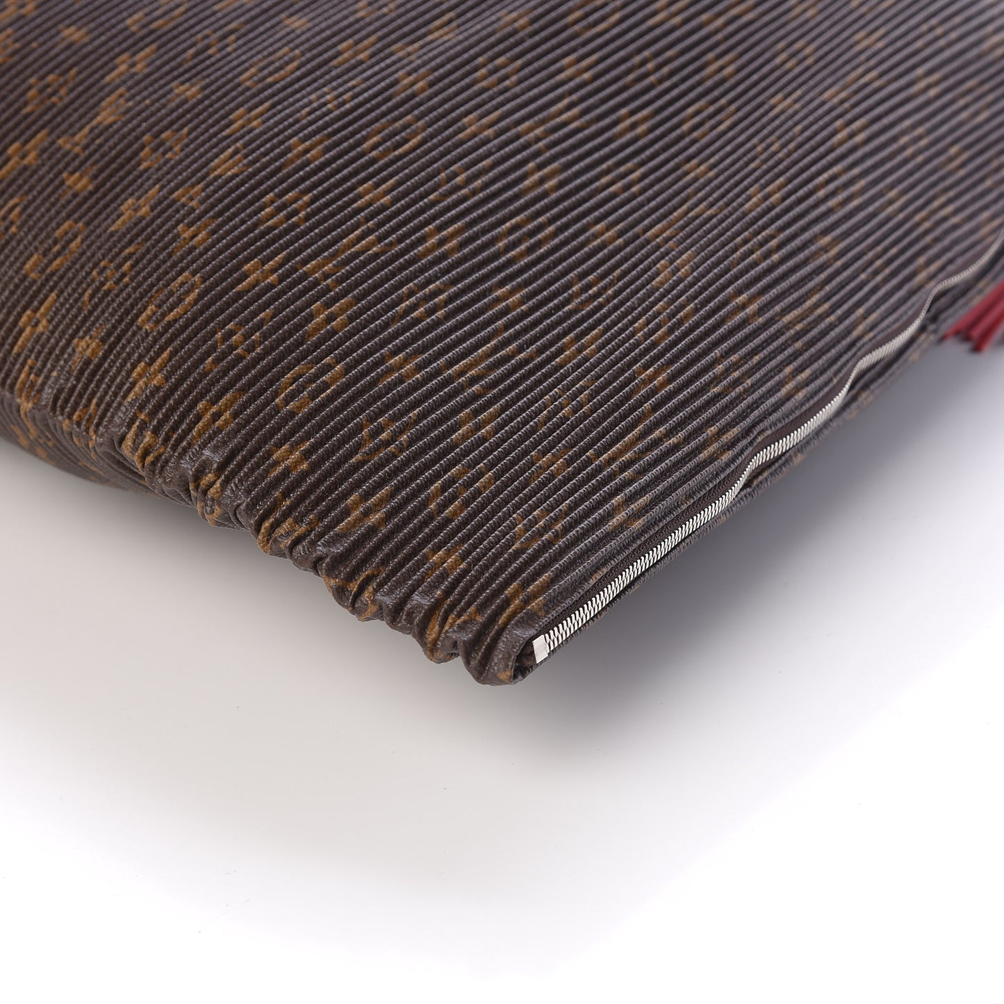 Monogram Canvas Pleated Explorer GM