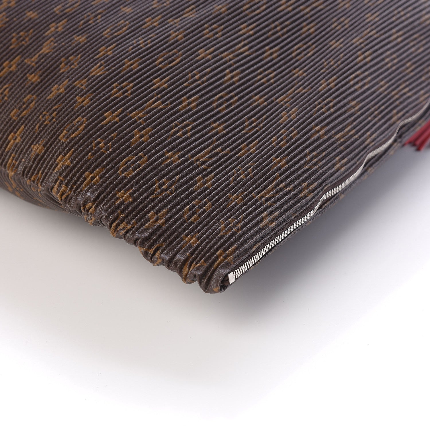 Louis Vuitton Monogram Canvas Pleated Explorer GM 6 of 10