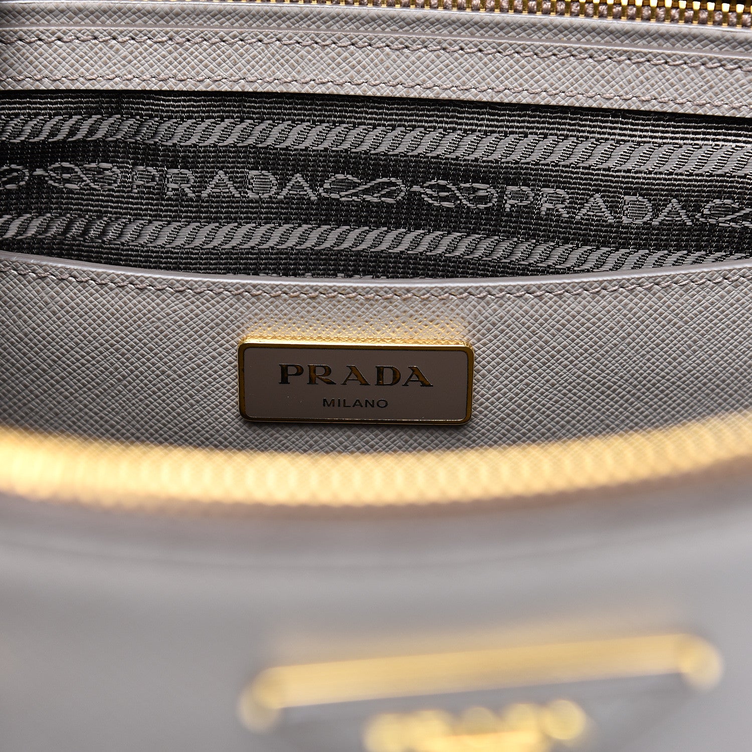 Prada Saffiano Medium Galleria Double Zip Tote Argilla 6 of 13