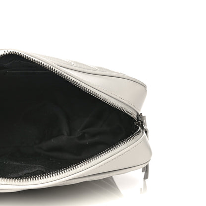 Saint Laurent Calfskin Matelasse Monogram Lou Camera Bag Granite 5 of 14