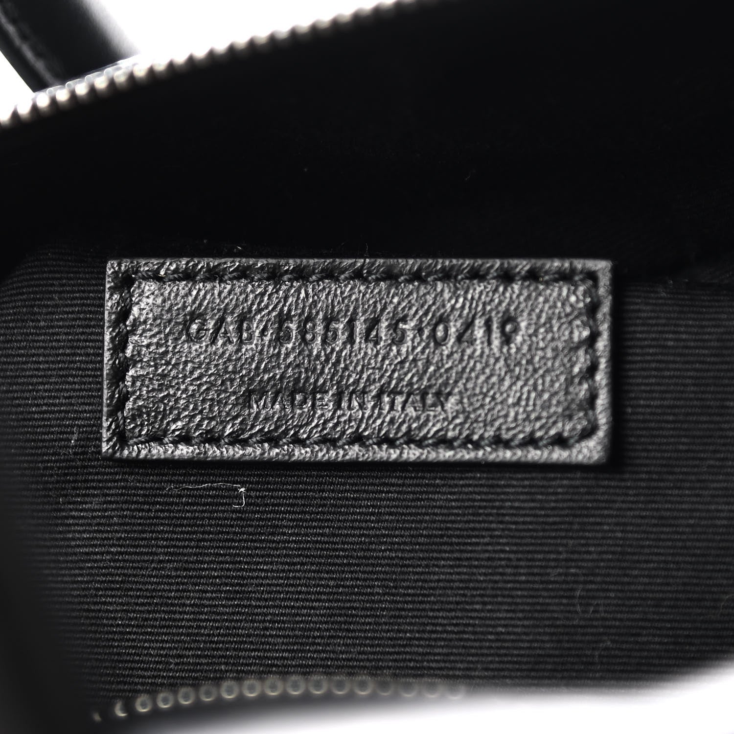 Saint Laurent Calfskin Medium Miles Logo Bowler Duffel Bag Black 7 of 10