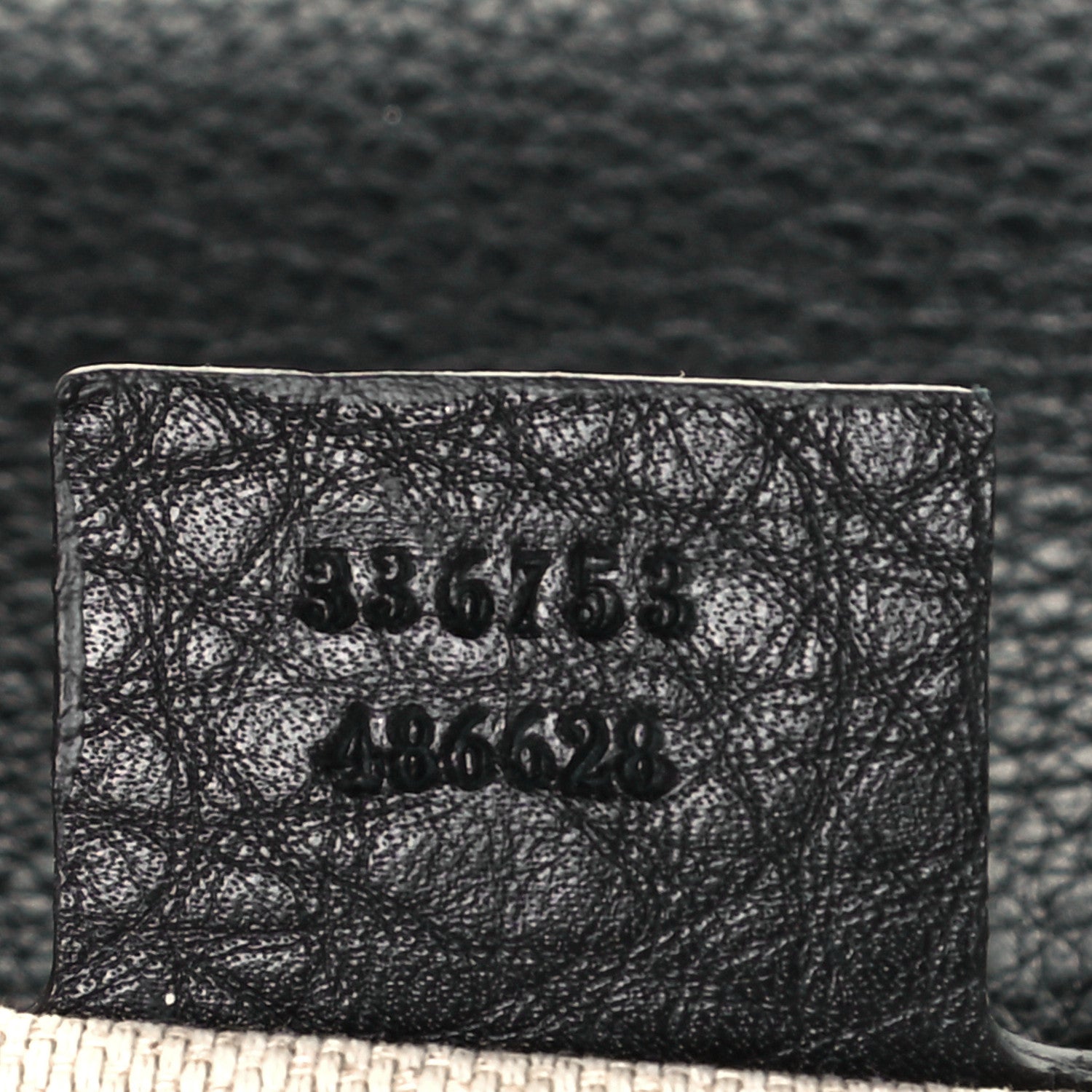 Gucci Pebbled Calfskin Medium Soho Clutch Black 7 of 12