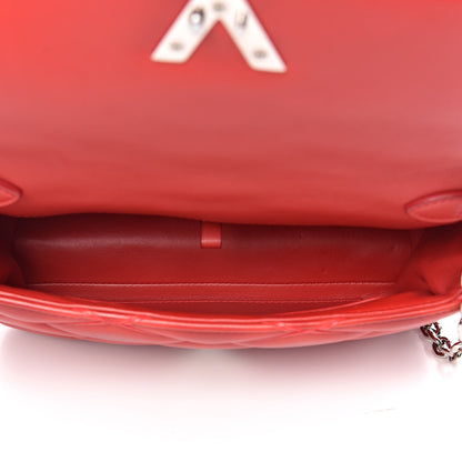 Louis Vuitton Lambskin Malletage GO-14 PM Red 5 of 14