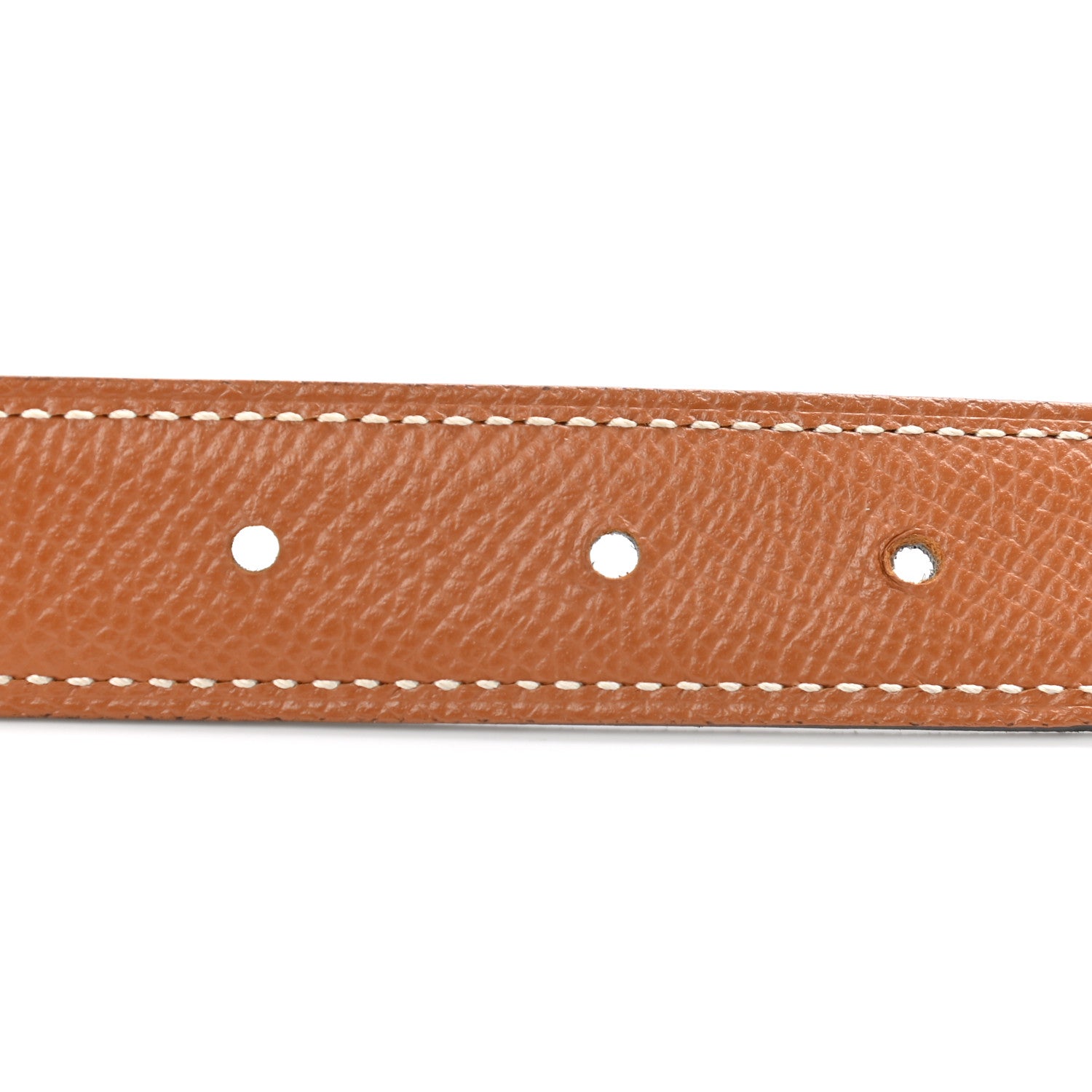Hermes Swift Epsom 24mm H Belt 85 Black Gold 4 of 8