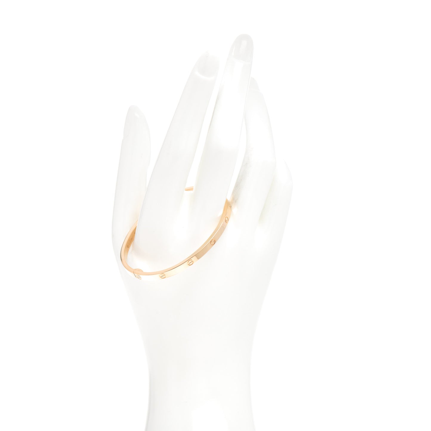 18K Yellow Gold Small LOVE Bracelet 16