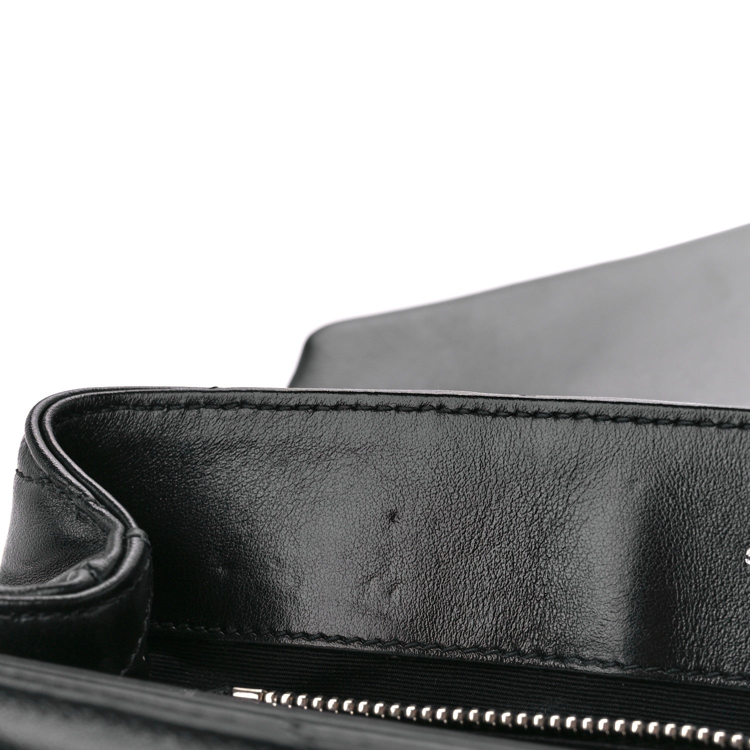 Saint Laurent Calfskin Y Quilted Monogram Medium Loulou Satchel Black 12 of 12