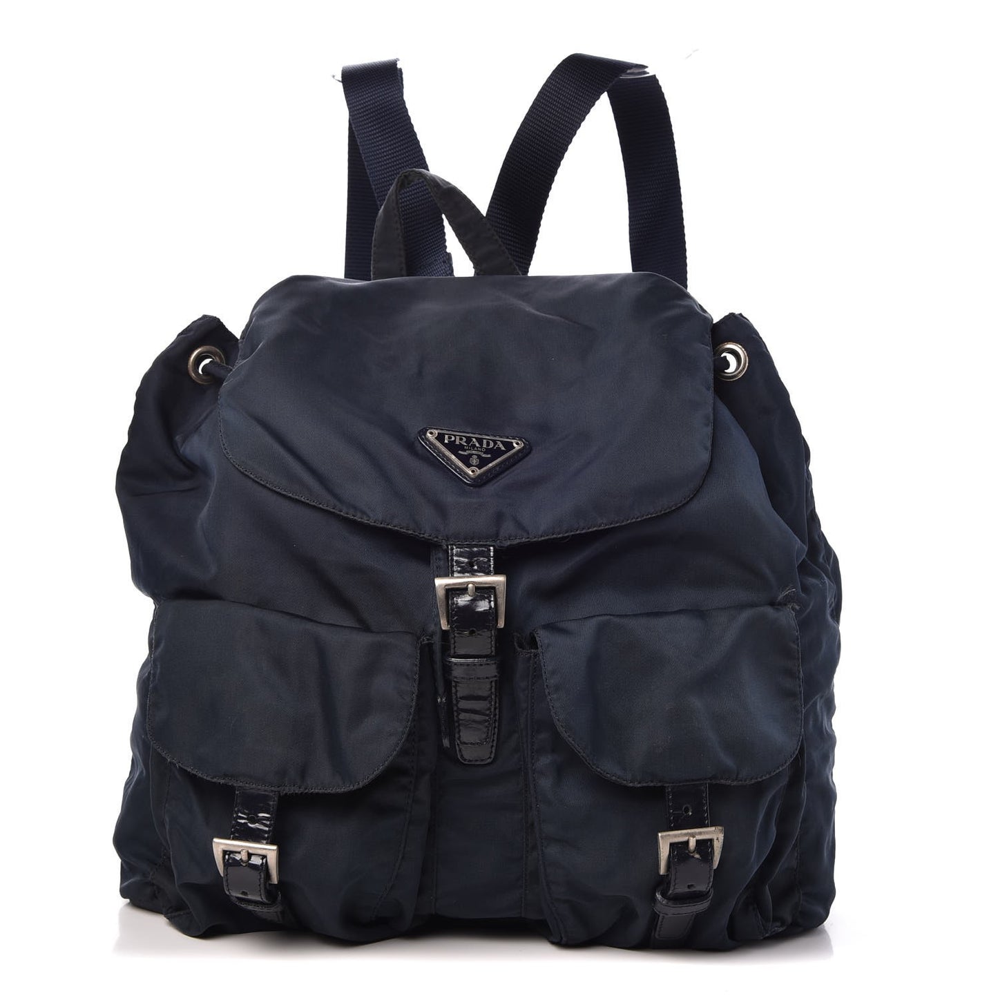 Tessuto Nylon Medium Backpack Blue