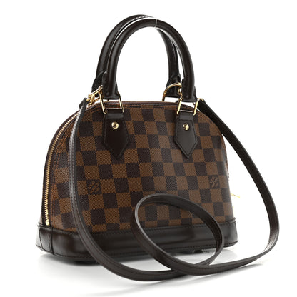 Louis Vuitton Damier Ebene Alma BB 3 of 8