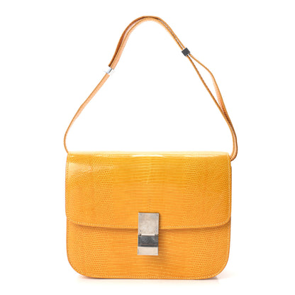 Celine Lizard Medium Classic Box Flap Bag Imperial 1 of 9