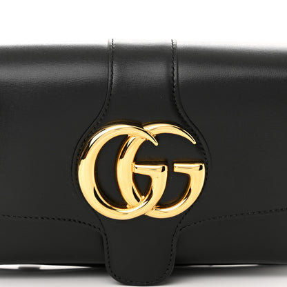 Gucci Vitello Palmellato Lux Small Arli Flap Shoulder Bag Black 8 of 10