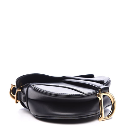 Christian Dior Calfskin Mini Saddle Bag Black 4 of 10