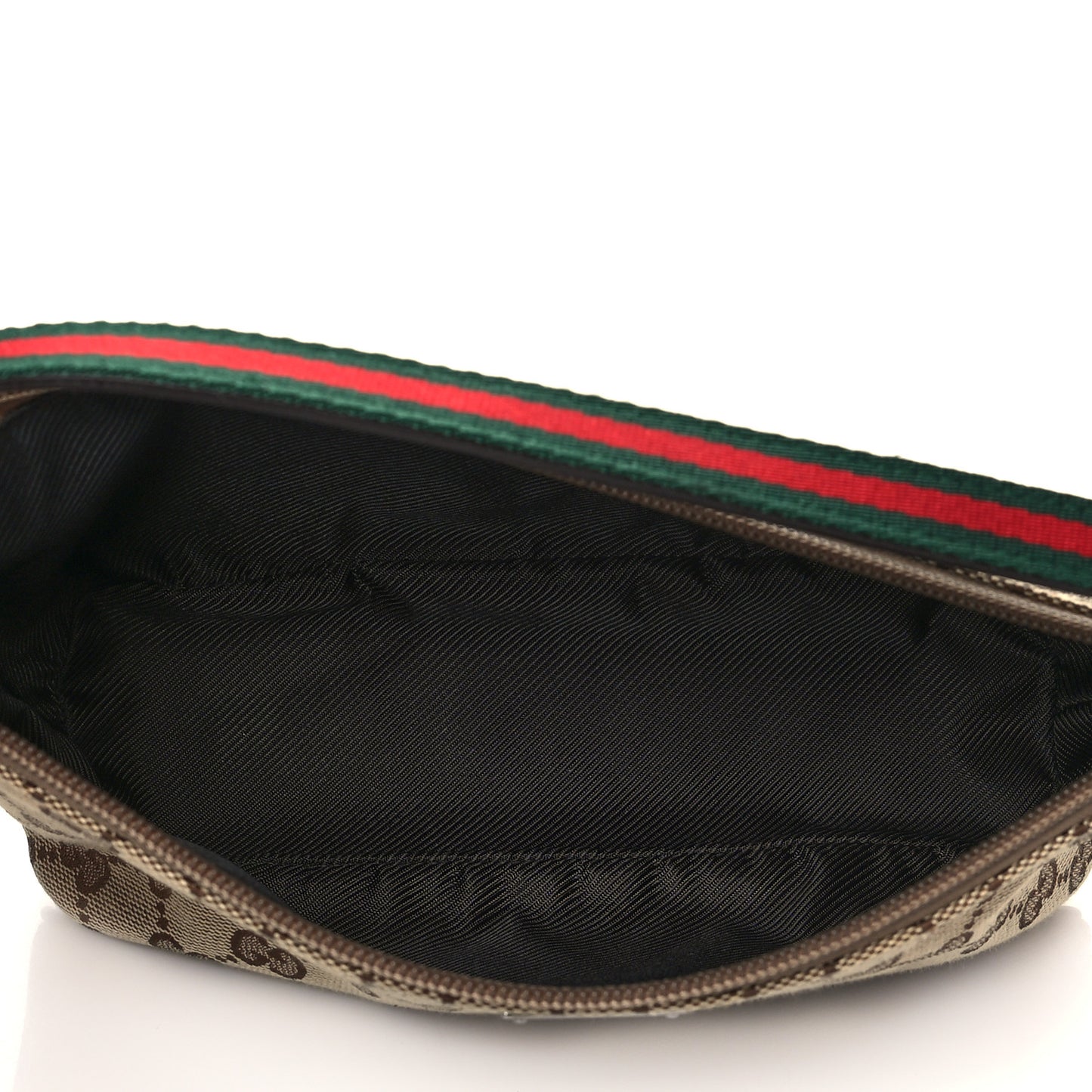 Monogram Web Boat Pochette Brown