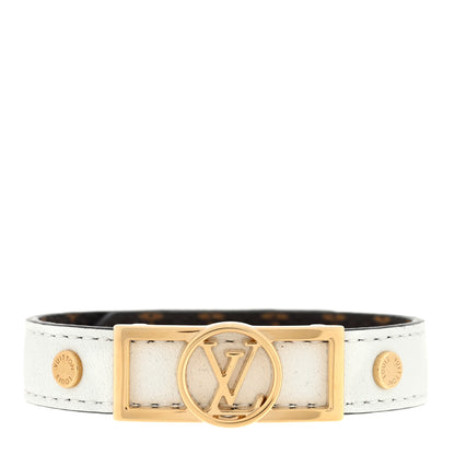 Louis Vuitton Monogram Dauphine Bracelet 17 White 1 of 3