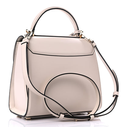 Salvatore Ferragamo Smooth Calfskin Small Boxyz Bone 2 of 9