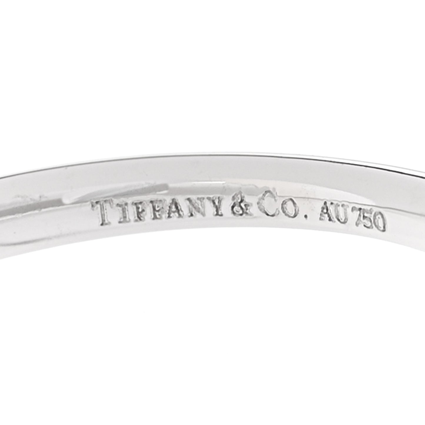 18K White Gold Diamond .17ct Frank Gehry Torque Ring 50 5.25