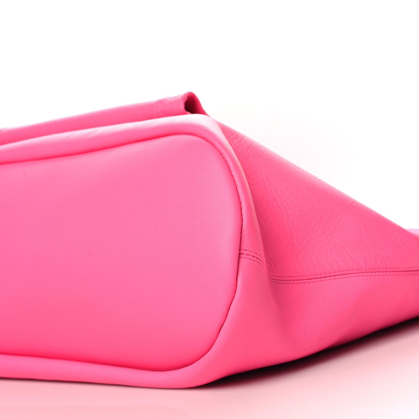 Calfskin Dolly Bag Fluo Pink