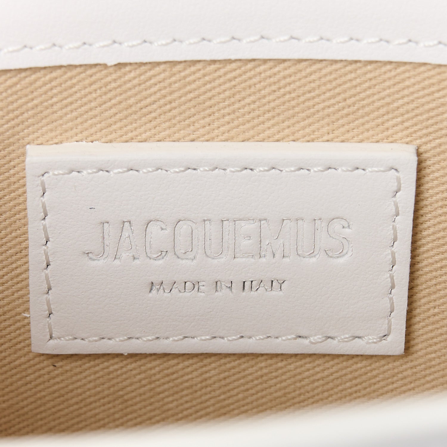 Jacquemus Calfskin Le Bambino White 6 of 10
