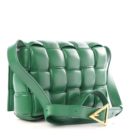 Bottega Veneta Nappa Maxi Intreccio Padded Cassette Crossbody Bag Racing Green 2 of 8