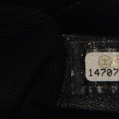 Chanel Iridescent Calfskin Quilted Large Just Mademoiselle Dark Grey 7 of 8