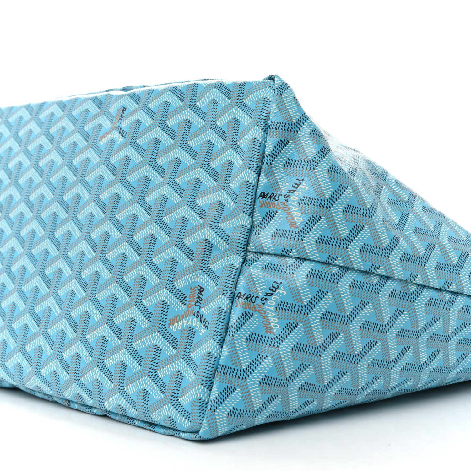 Goyard Goyardine Saint Louis GM Balise Beach Towel Set Turquoise 12 of 14