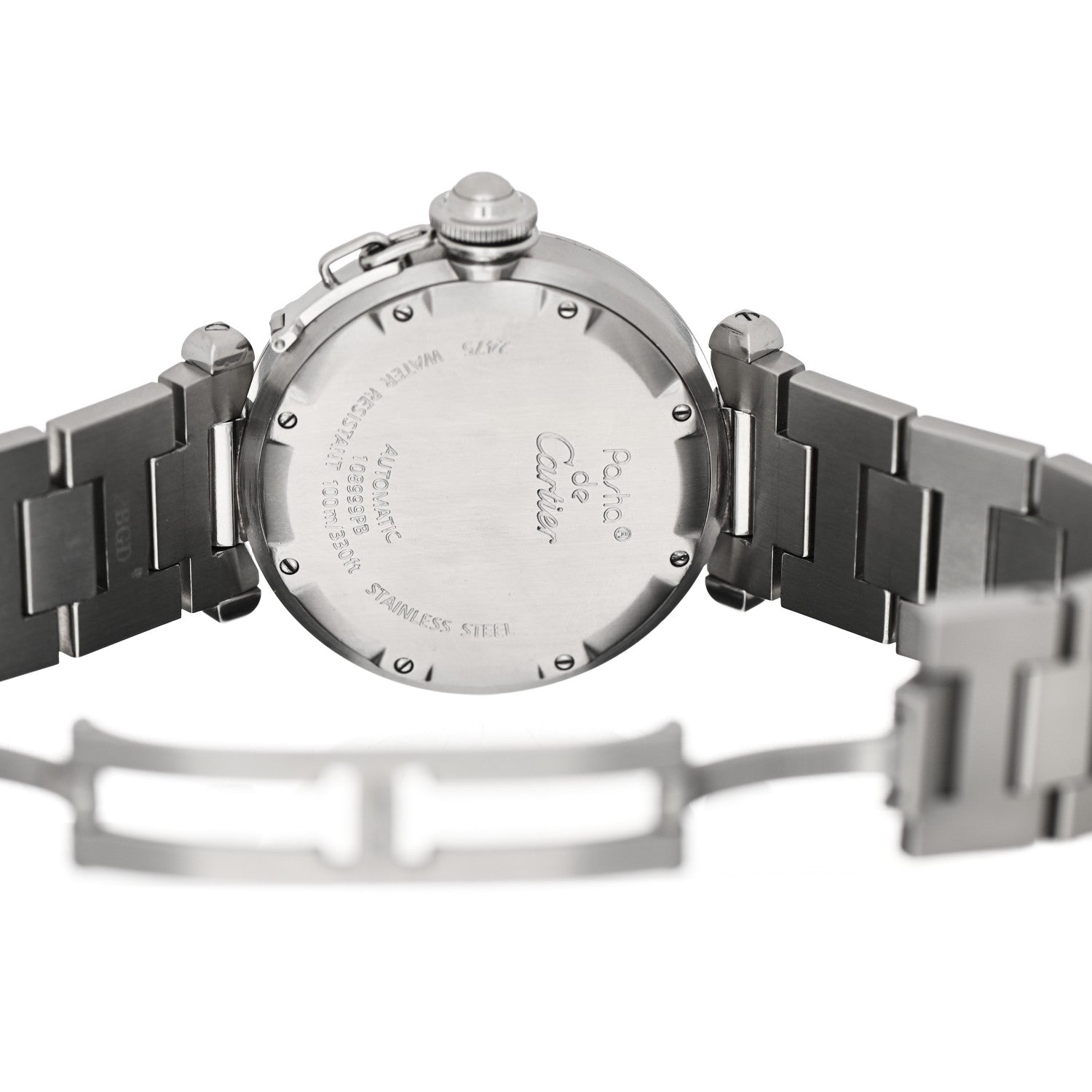 Cartier Stainless Steel 35mm Pasha C Big Date Automatic Watch 4 of 4