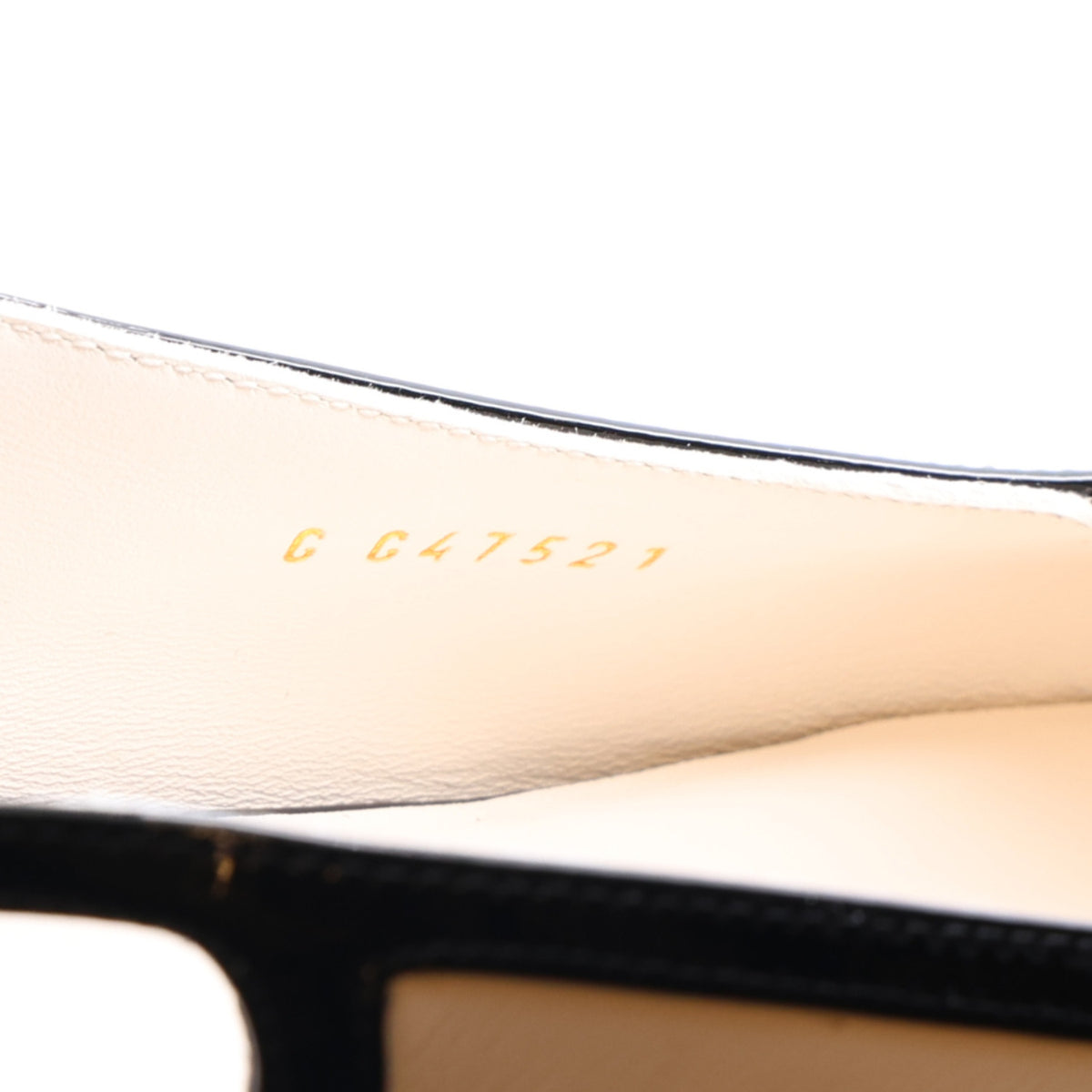 Chanel Lambskin Patent Calfskin CC Slingback Sandals 38 White Black 10 of 11