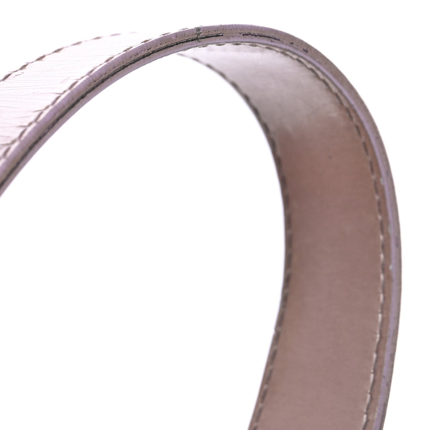 Patent Denim Jeans Saddle Saddle Bag Grey Pink
