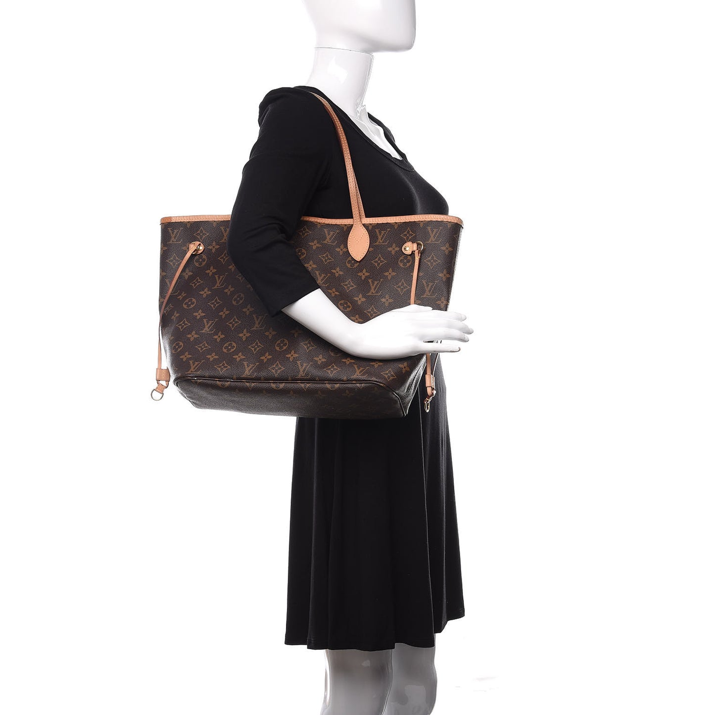 Monogram Neo Neverfull MM Cherry