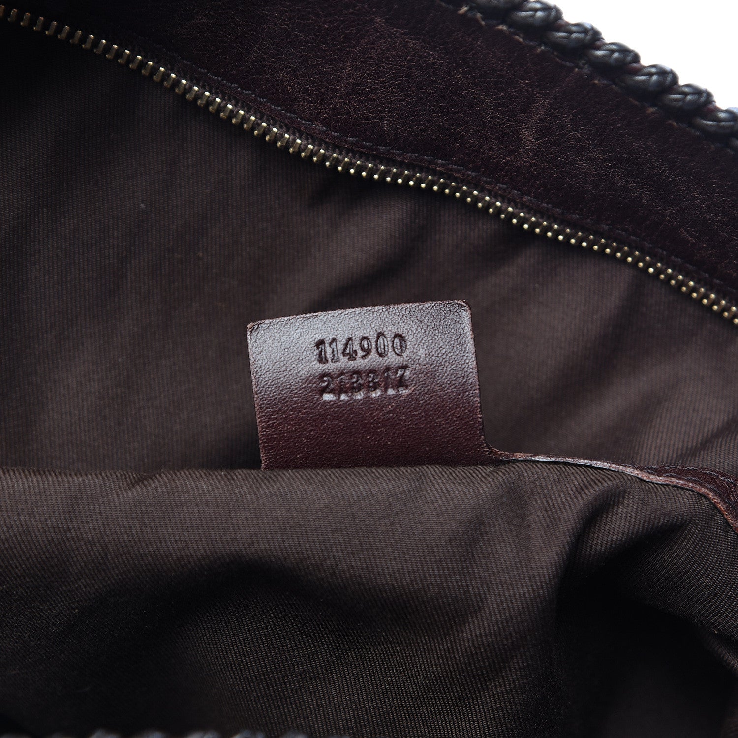 Gucci Guccissima Large Horsebit Chain Hobo Chocolate 7 of 10